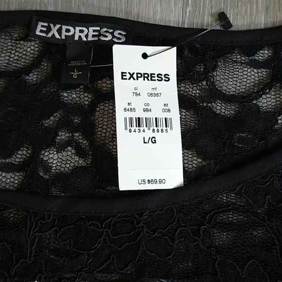 Express Color Block Dress - Picture 8 of 9